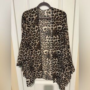 COCO KELLY Leopard Coverup